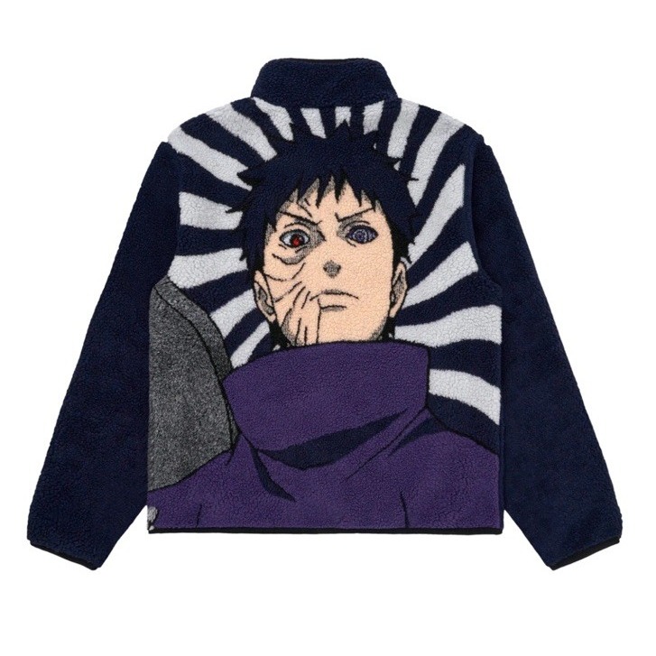 Hypland Shippuden Obito Sherpa Jacket (Navy) Size 3xl Anime Naruto Shippuden